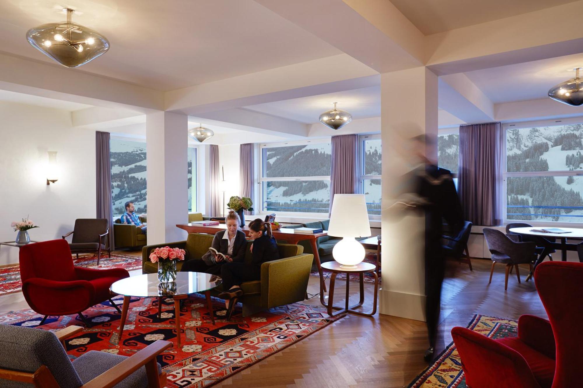 Bellevue Parkhotel & Spa - Relais & Chateaux Adelboden Exterior foto